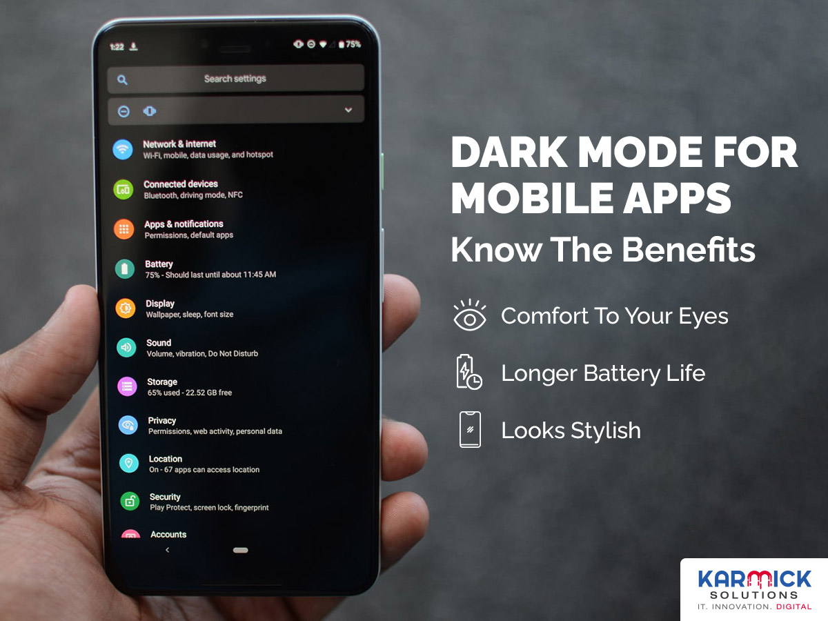 Dark Mode For Mobile Apps- Know The Benefits