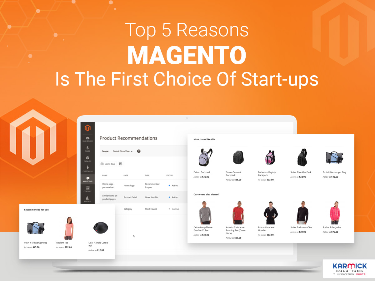 Top 5 Reasons Magento Is The First Choice Of Start-ups