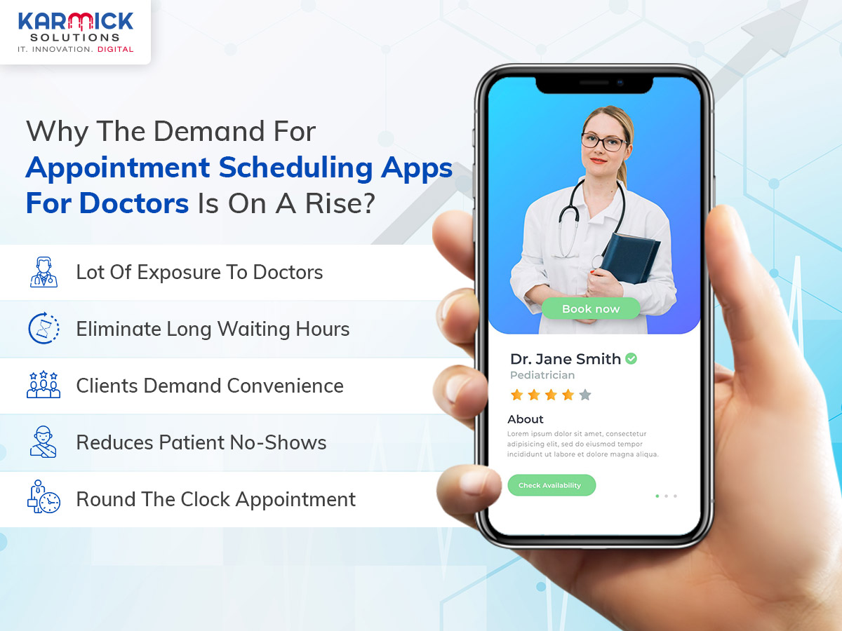 Why The Demand For Appointment Scheduling Apps For Doctors Is On A Rise?