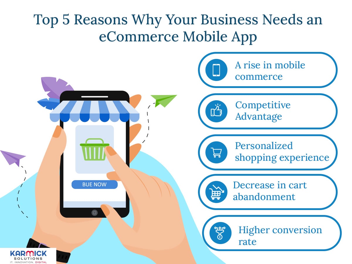 Top 5 Reasons Why Your Business Needs an eCommerce Mobile App