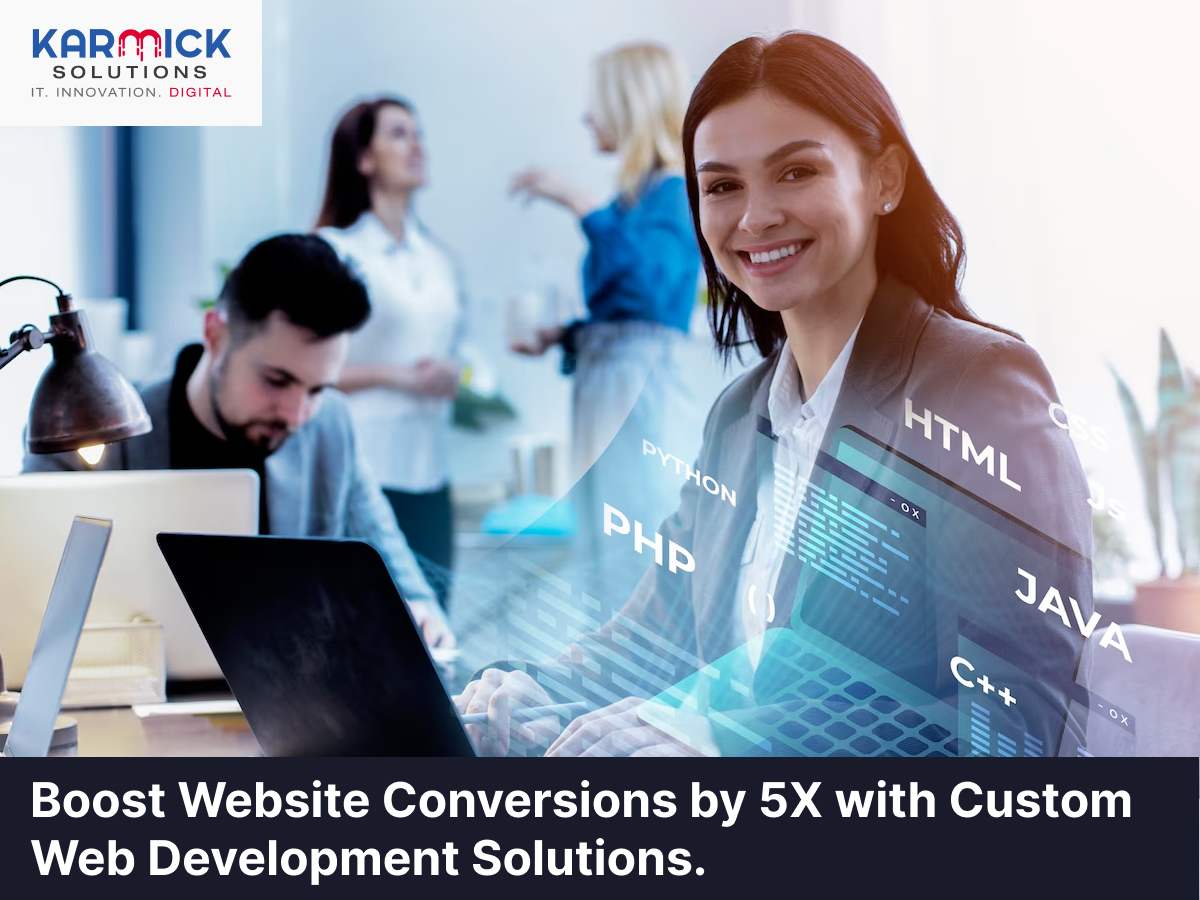 Custom web development services for responsive, high-conversion business websites.
